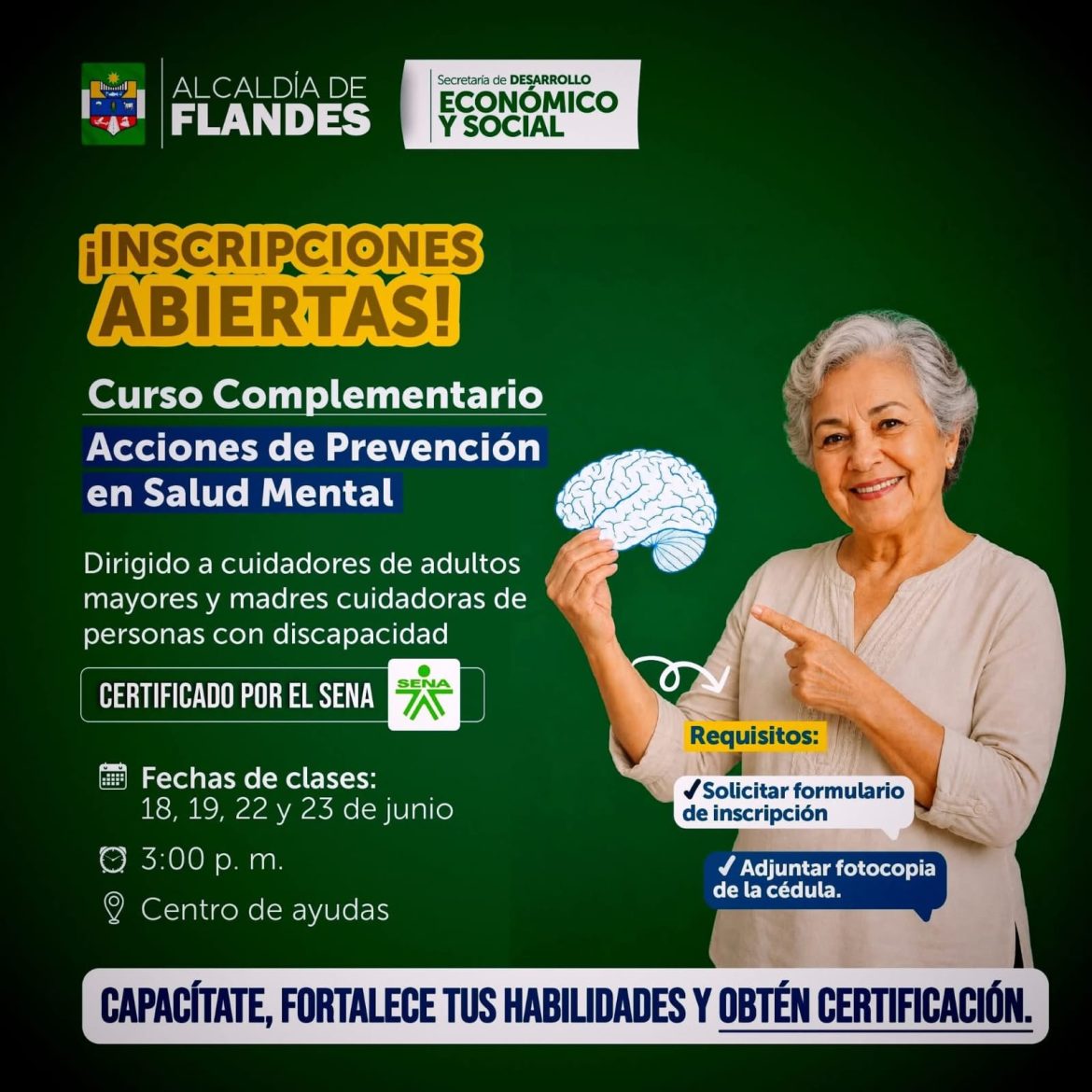 ¡Atención! El SENA Abre un Gran Curso en Flandes
