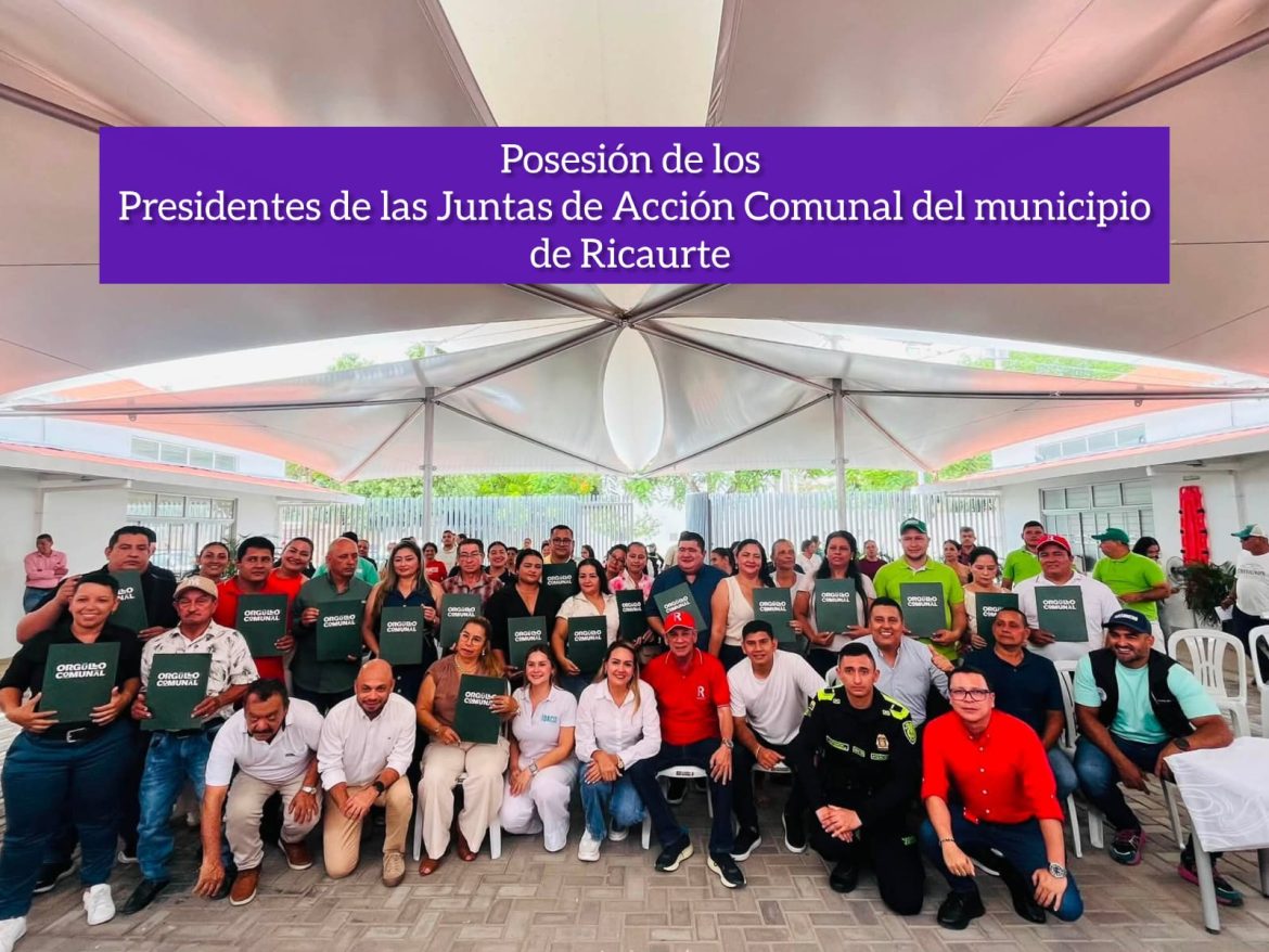 Nuevos líderes asumen el trabajo por los barrios de Ricaurte