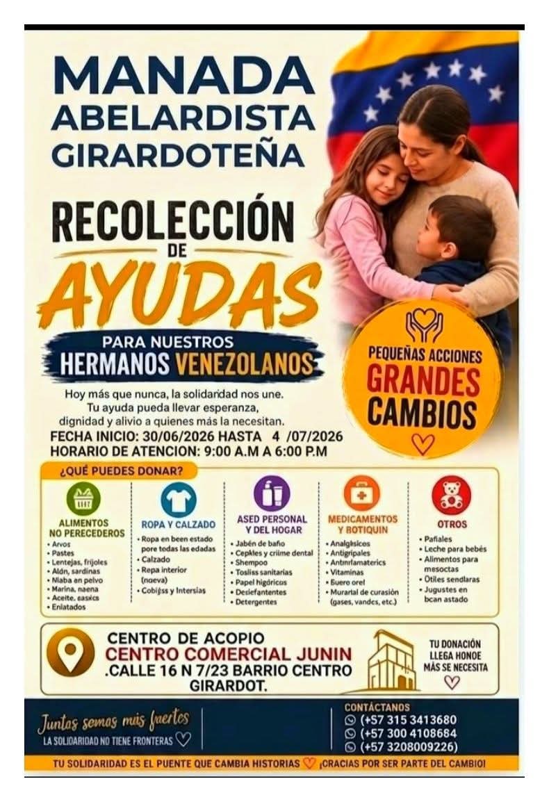 Artistas locales lideran campaña solidaria por damnificados en Venezuela