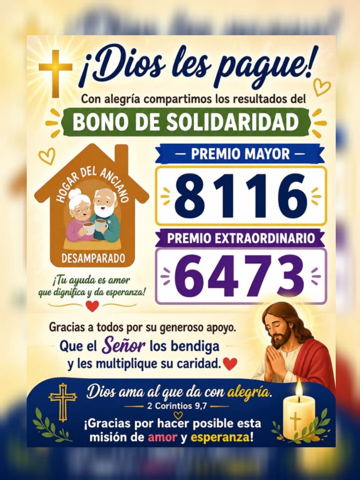 Con el apoyo de la comunidad, el Hogar del Anciano anuncia los resultados del bono